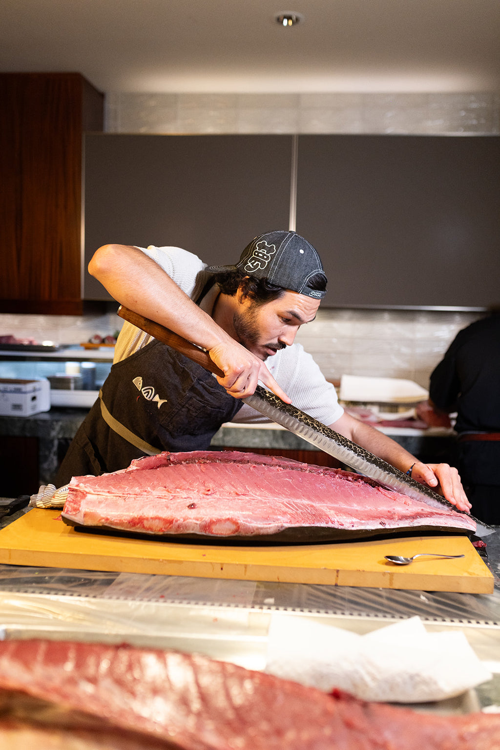 Live Bluefin Tuna Cutting for Unforgettable Private Events (100+ guests)